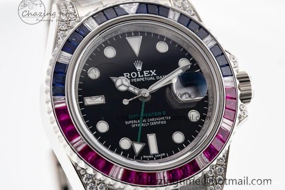 Aaa fake watches Edition Best 1707 GMT Steel CLEAN Sustainable VR Custom 116759SARU 904L 1218